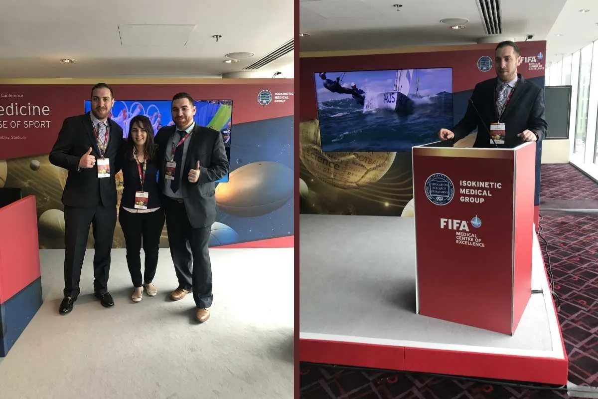 international football medicine conference setting