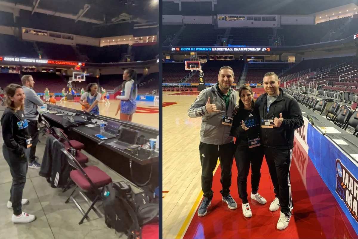 college basketball event medical and performance support environment