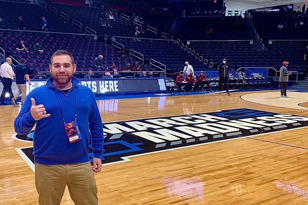 college basketball event medical and performance support environment