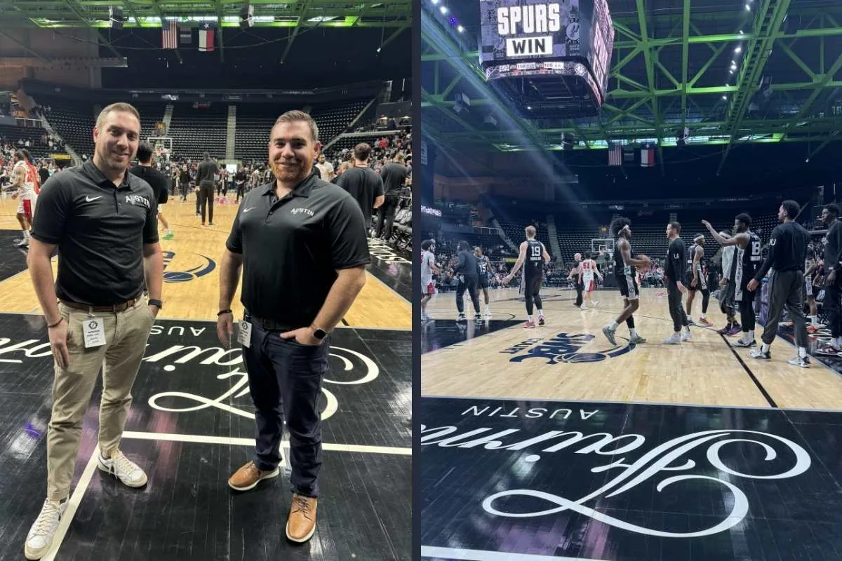 professional basketball event coverage environment